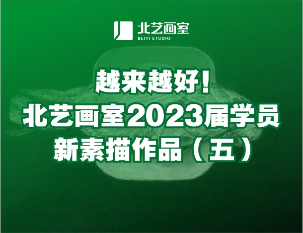 越来越好！北艺画室2023届学员新素描作品（五）