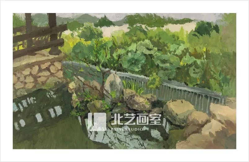 北艺画室2023届学员婺源写生作品展