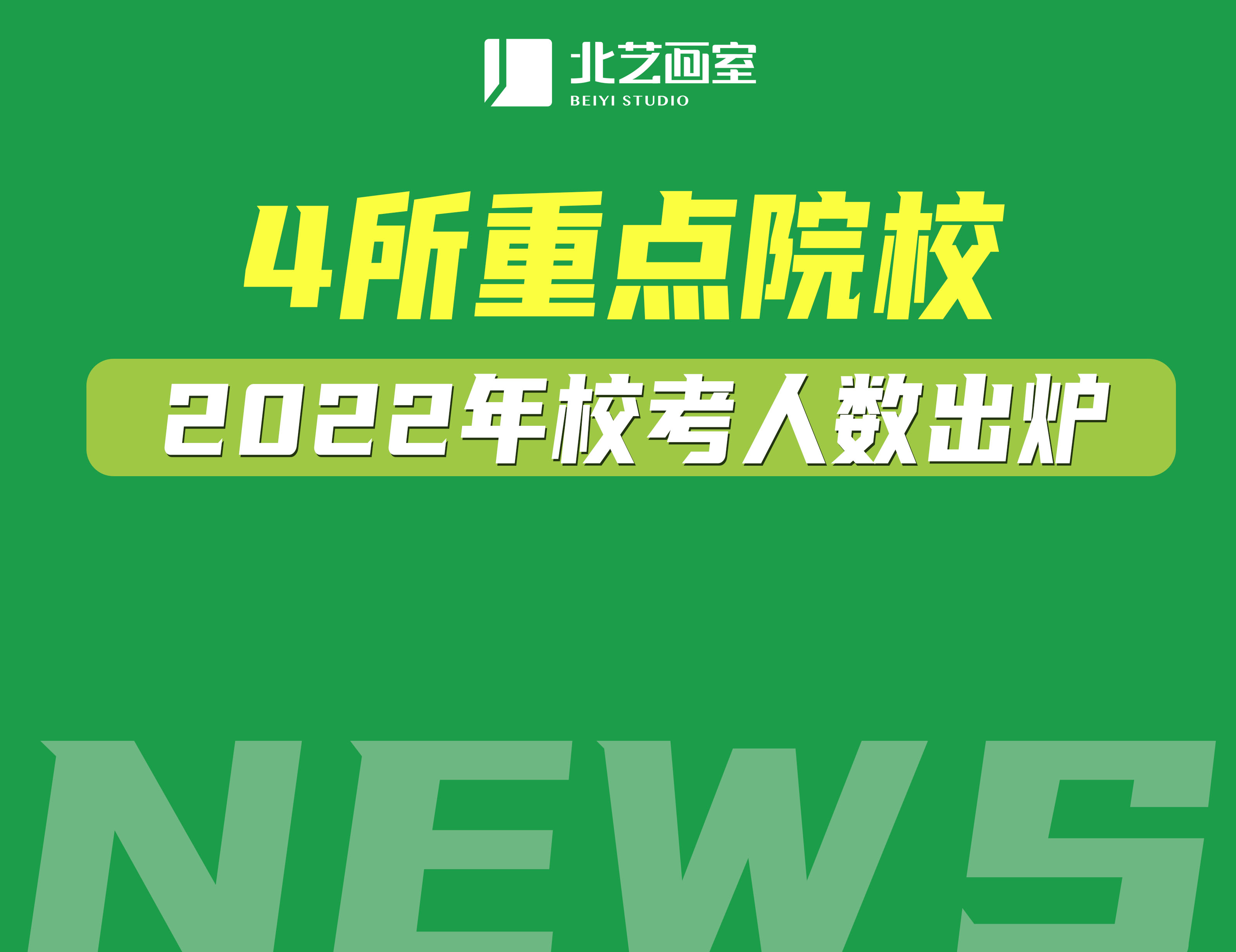 这4所重点艺术院校2022年?？既耸雎?！淘汰率继续上升？