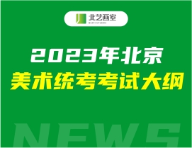 2023年北京美术统考考试大纲